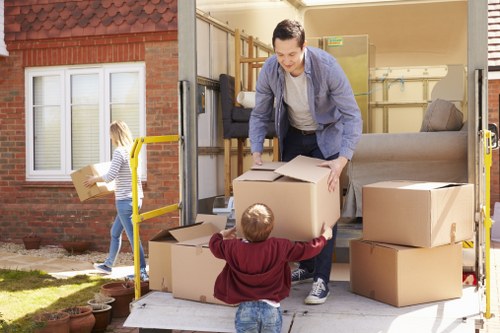Removal van service in Brompton for residential and commercial moving