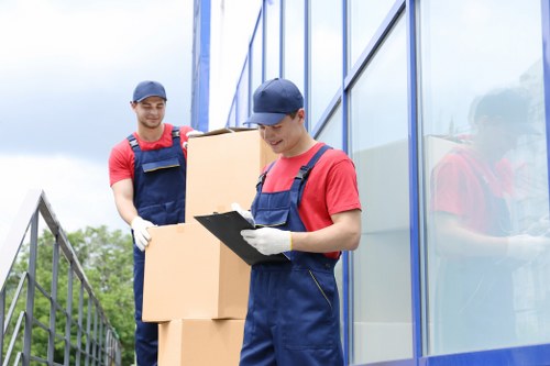 Brompton moving service handling household items with care
