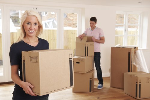 Local removals service supporting a Brompton move