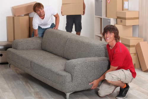 Careful packing and transport for a Brompton house move