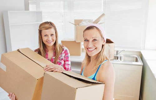 Careful removals service in a Brompton residential area